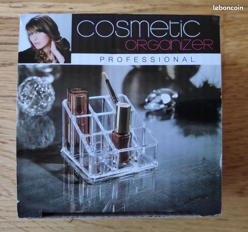 Lot de 3 boîte de rangement / organisateur de cosmétique et bijoux (image 1)