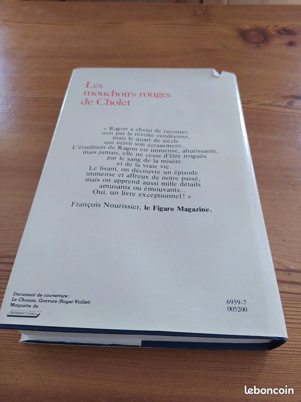 LES MOUCHOIRS ROUGES DE CHOLET de MICHEL RAGON (image 2)