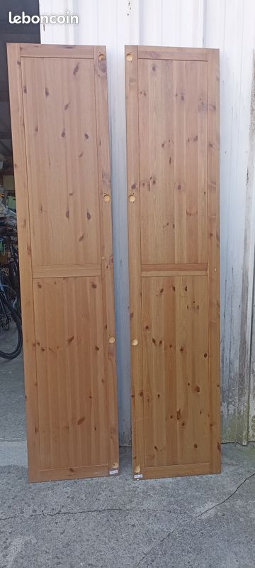 Lot de 2 portes PAX Ikea 229 cm. X 50 cm (image 2)