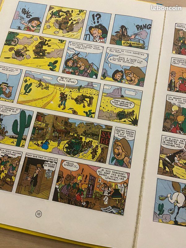 BD ancienne ‘‘dos rond’’- Les aventures de Spirou et Fantasio - Tome 3 (image 8)