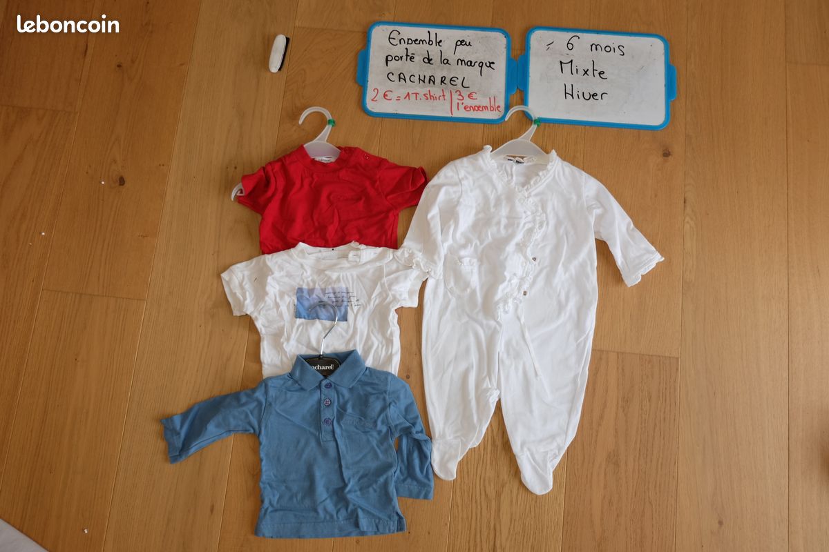 Lot de vêtements Cacharel neufs ou peu portés: 9 e (image 1)
