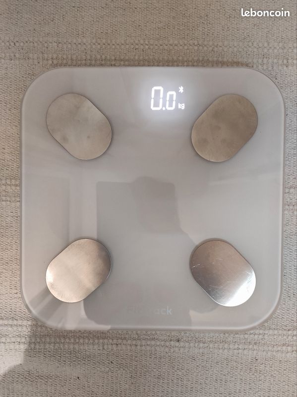 Balance connectée FitTrack Dara 001 – Impédancemètre Bluetooth – Appli smartphone (image 1)