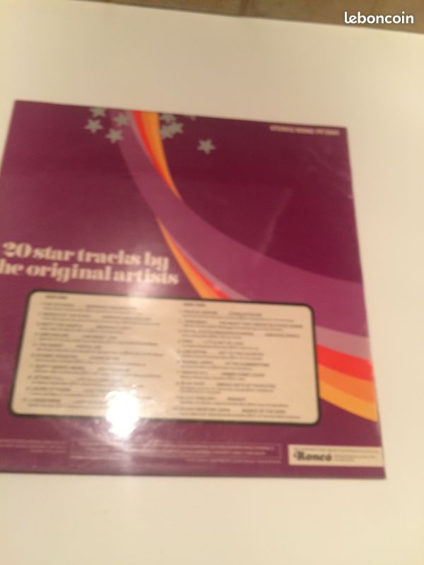 Disque vinyle 33 tours 20 star tracks (image 2)