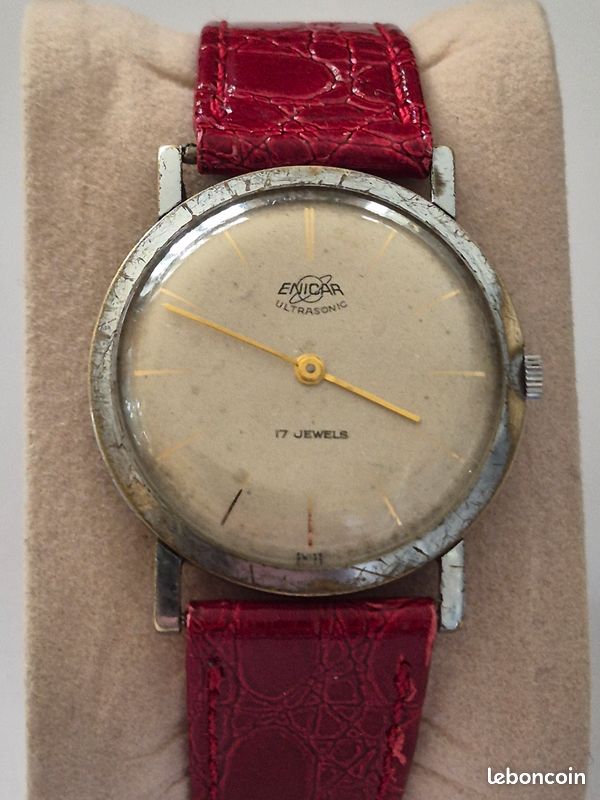 Belle montre Enicar ultrasonic des années 50/60 (image 1)