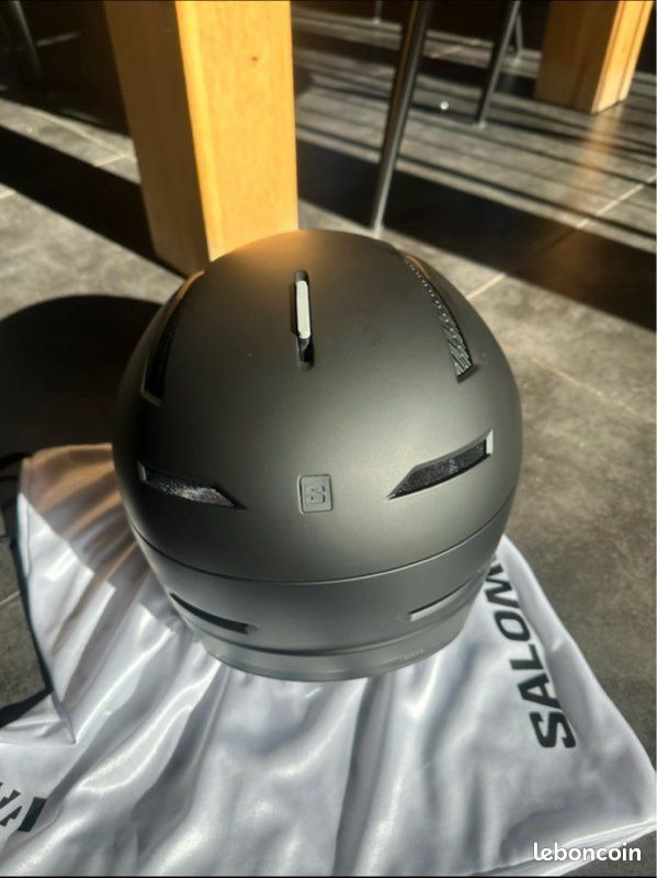 Casque visière Salomon Driver Prime Sigma Photo Mips Black Sky Blue - L (image 4)