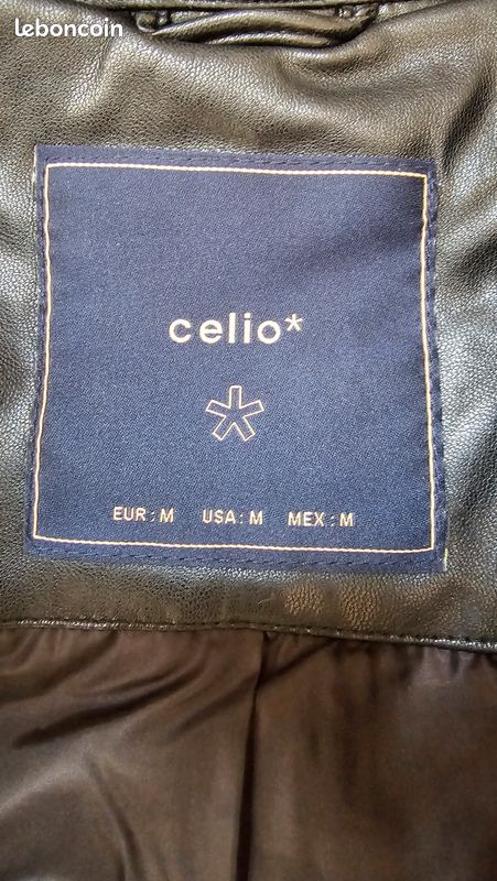 Blouson mi-saison simili cuir (image 3)