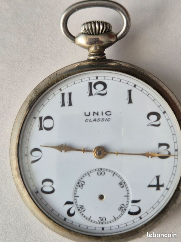 Montre à Gousset Ancienne En Argent - Modèle P1680 - Vintage - Occasion