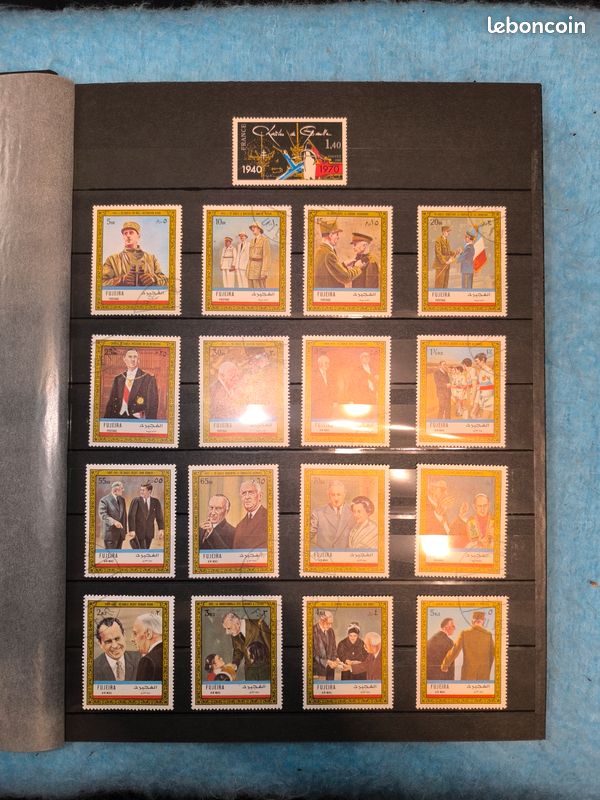 Prophila Collection Sharjah Bloc 96 (complète.Edition.) oblitéré 1972 Charles de Gaulle et Aéronefs (Timbres pour Les collectionneurs) Militaire/ Chevalier Prophila Collection Sharjah Bloc 96 (complète.Edition.) oblitéré 1972 Charles de Gaulle et Aéronefs (Timbres pour Les collectionneurs) Militaire/ Chevalier