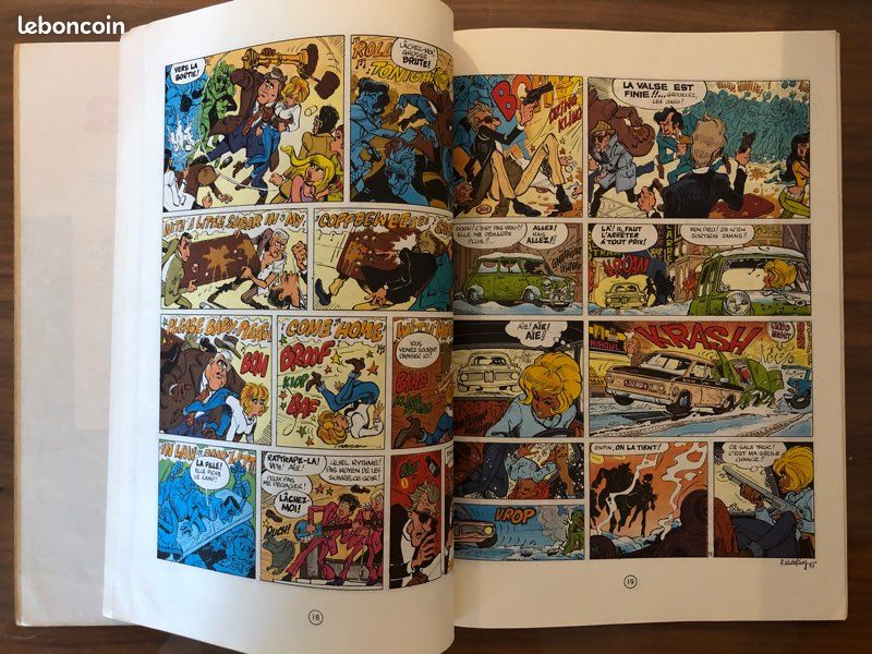 BD NATACHA 3 EO 1974 La mémoire de Métal par Walthery (image 6)