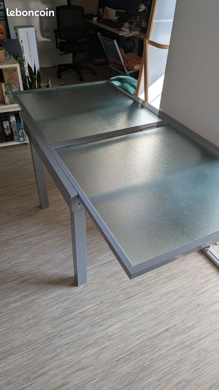 Table de jardin extensible avec 4 chaises pliantes (image 3)