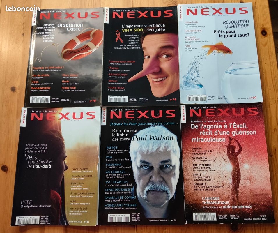 NEXUS magazine, Science & alternative - année 2012 complète (image 2)