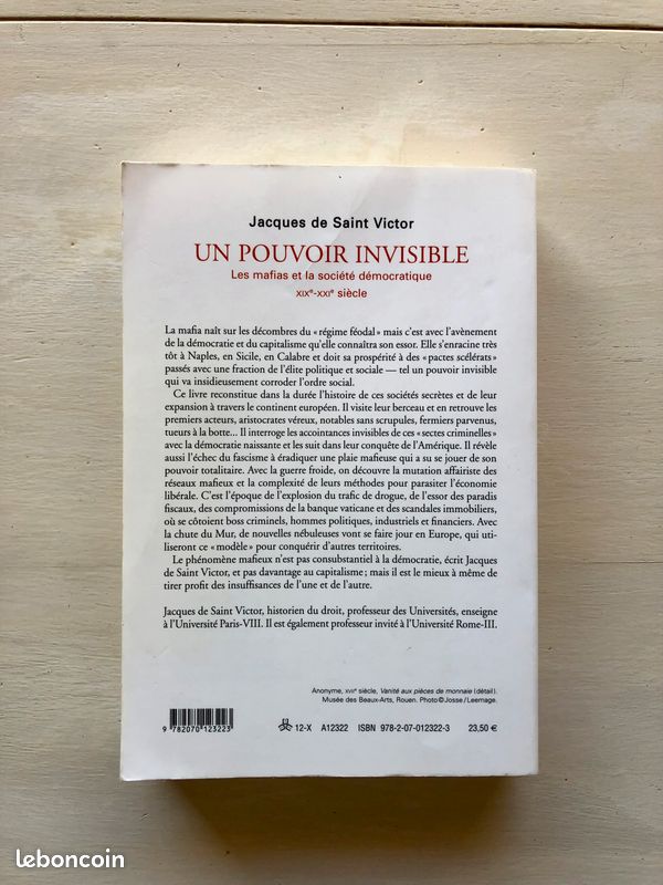 Un pouvoir invisible - Les mafias et la société démocratique, Jacques de Saint Victor (image 2)