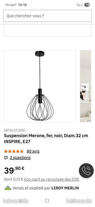 Suspension neuve (image 1)