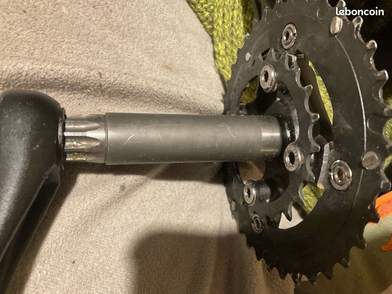 Pédalier VTT 104 BCD – Alliage Alu 6061, 170 Mm, Compatible 7 à 12 Vitesses, Shimano/SRAM, Anodisé (Or/Bleu/Noir/Rouge)