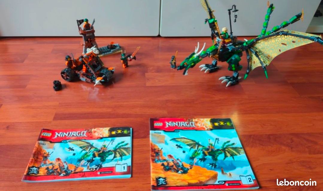 Lot LEGO Ninjago - 70733 & 70593 - Bon état
