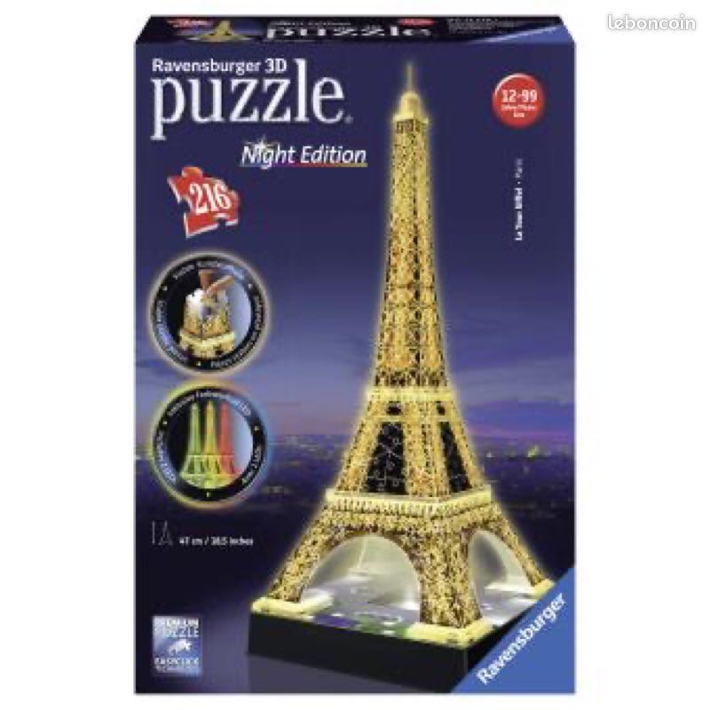 Puzzle 3D TOUR EIFFEL (image 1)