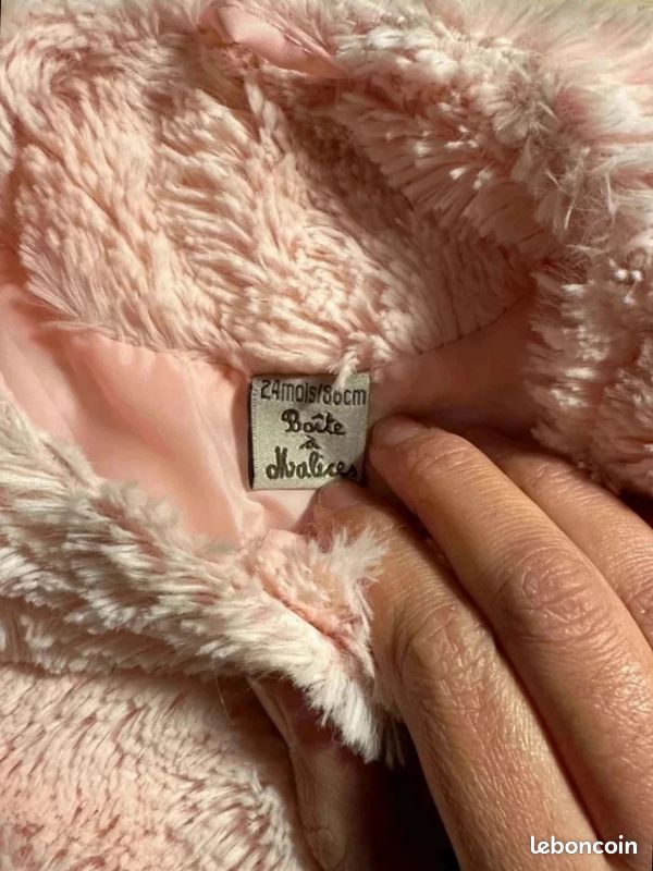 Manteau ultra-doux pour bébé fille 24 mois 🧥 (image 2)