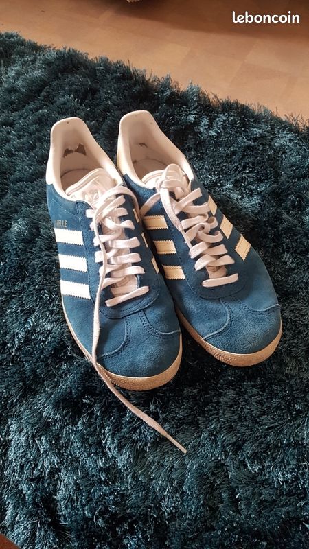 adidas gazelle silver green womens Pegashoes - Basket Adidas Originals Gazelle Bleu ciel/ Noir