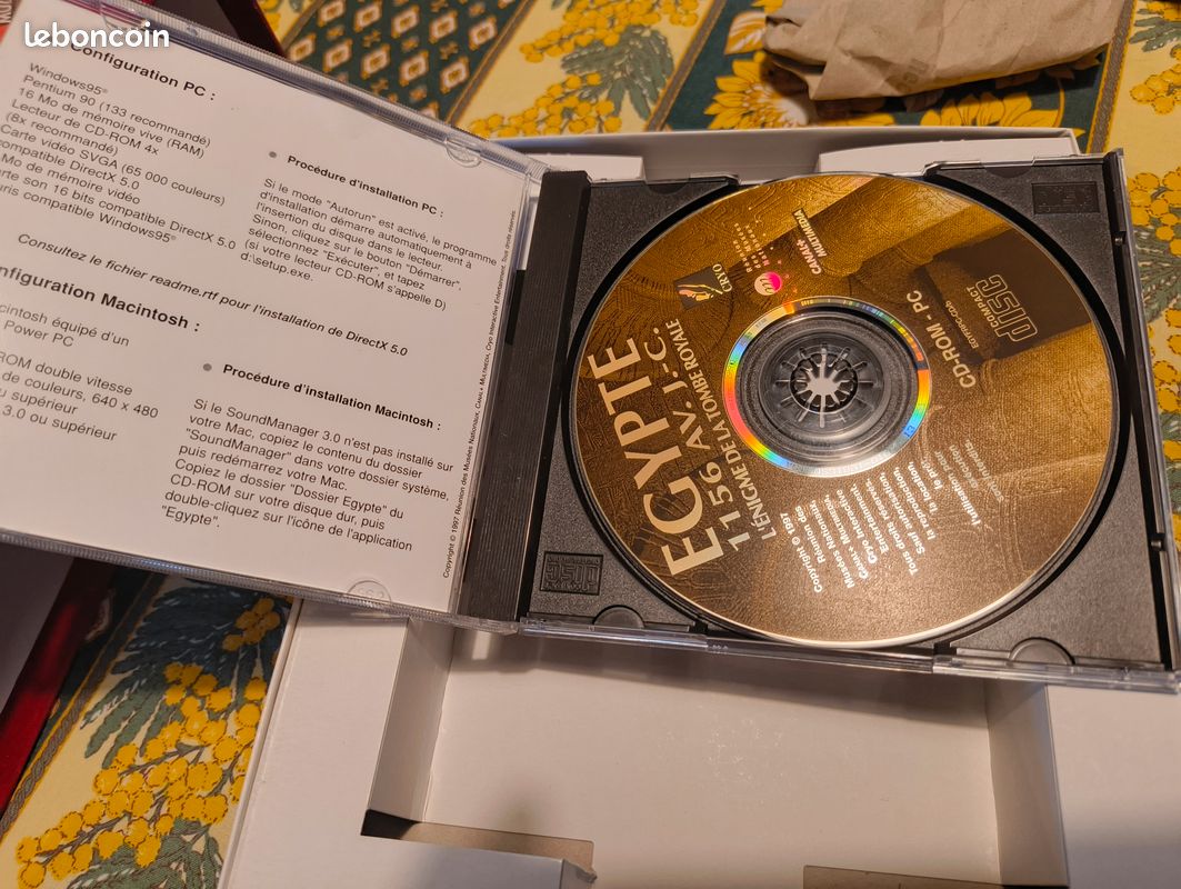 Coffret Point & Click CRYO : Versailles & Chine Sur PC - Big Box FR - État Correct