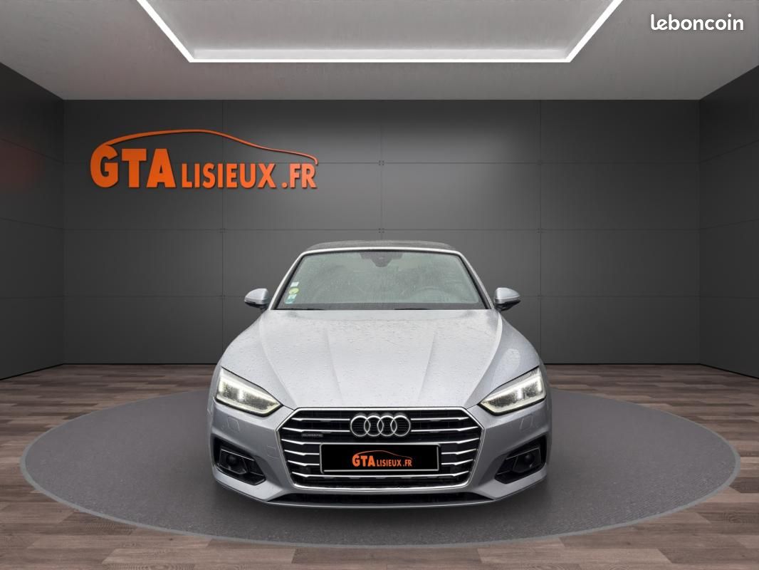 Audi A5 Cabriolet V6 3.0 TDI 218 S tronic 7 Quattro Design Luxe FRANCAISE (image 8)