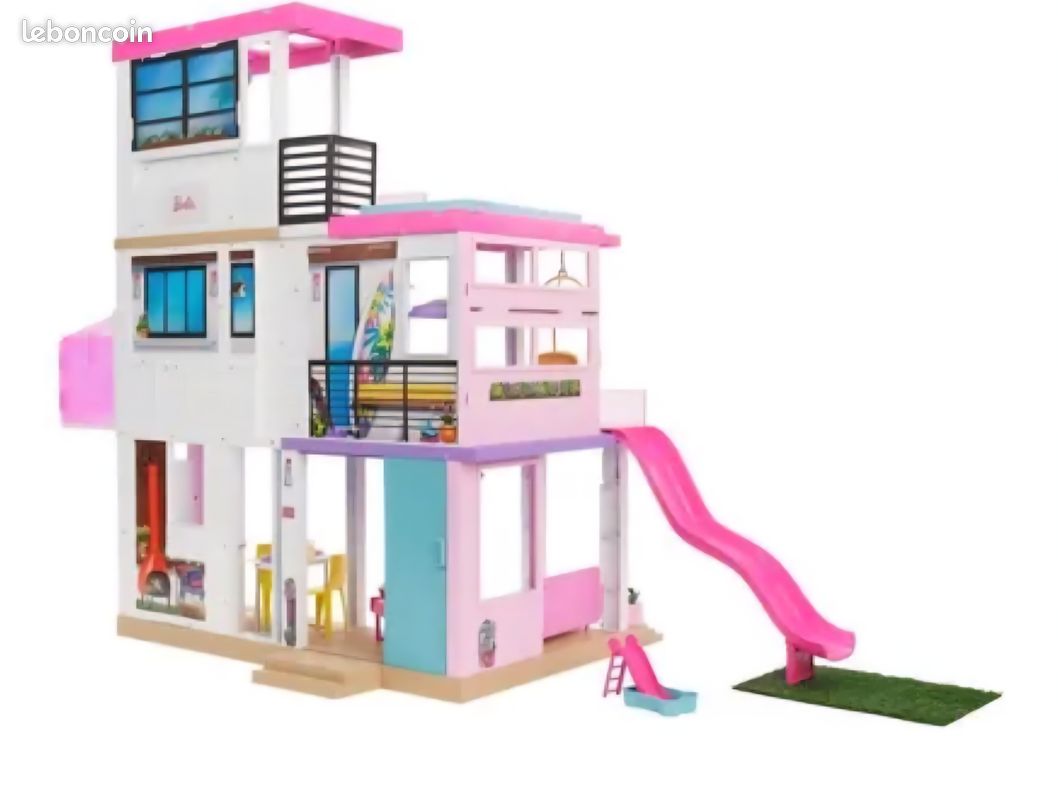 Barbie - Coffret maison de rêve Barbie, 3 niveaux, lumières et sons et accessoires (image 2)
