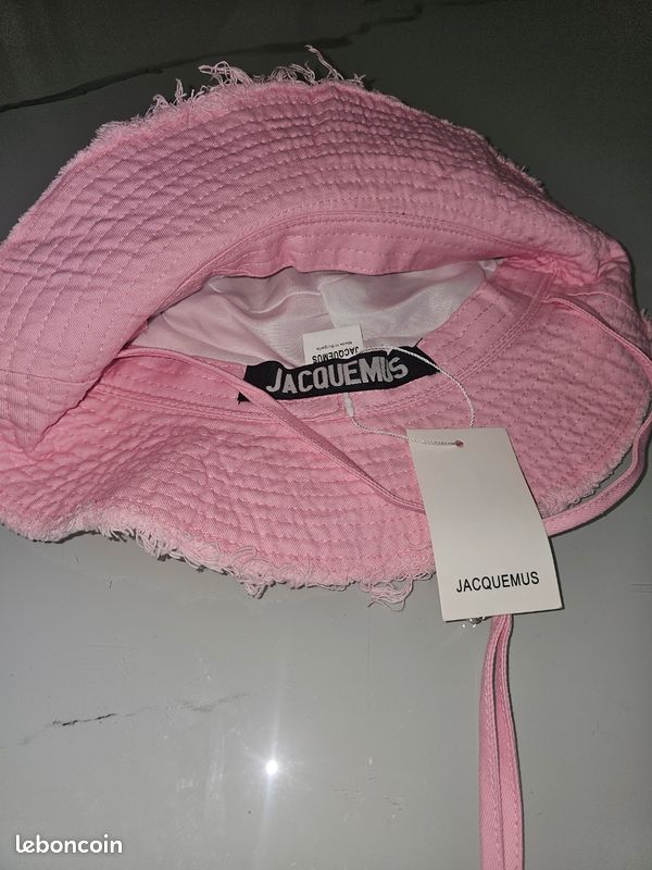 Bob jacquemus rose taille unique neuf (image 2)