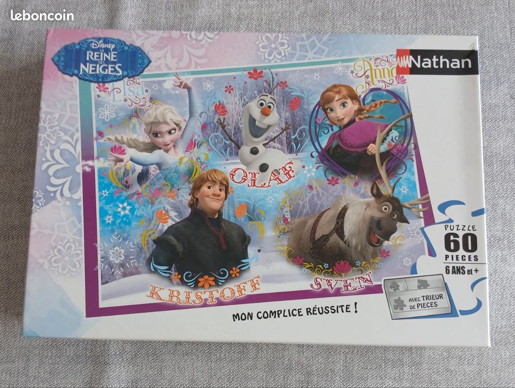 Puzzle La reine des neiges 60 pièces (image 1)