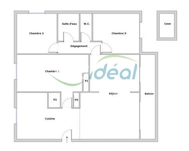 Appartement 249 000 € - 94 m²