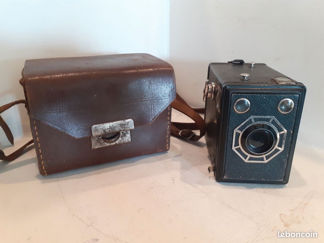 GAP 6X9 Appareil Photo Box Ancien Avec Sacoche GAP 6X9 Appareil Photo Box Ancien Avec Sacoche