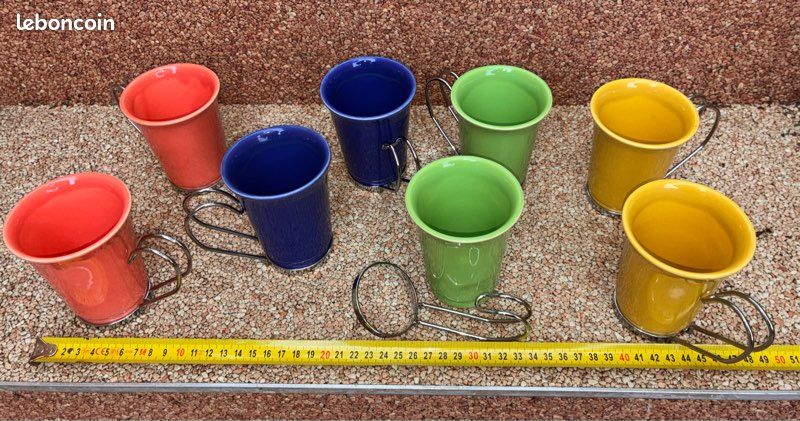 Lot de tasses à café avec anses amovibles (image 1)