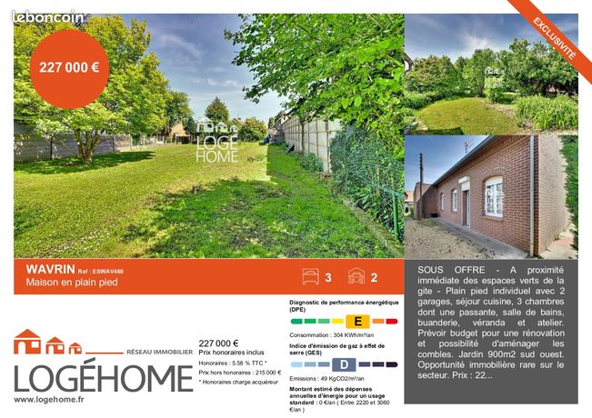Maison 4 pièces 100 m²
