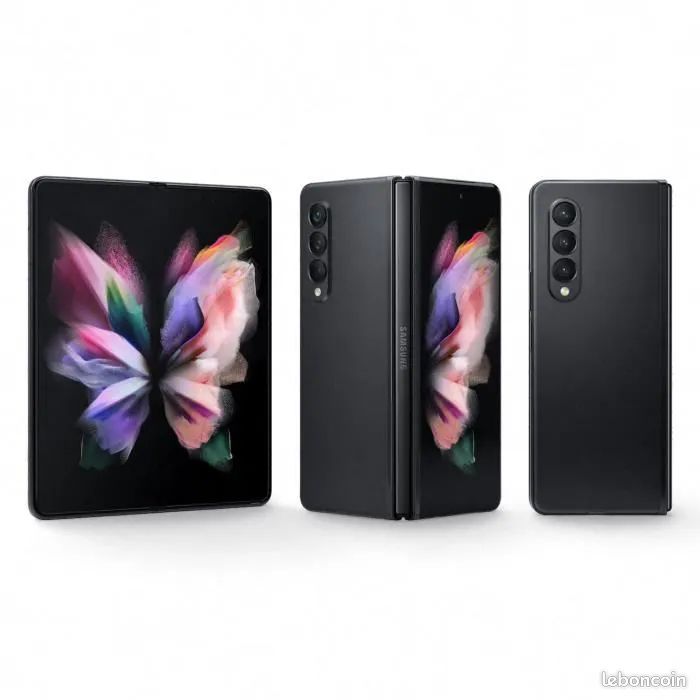 SAMSUNG Galaxy Z Fold3 256Go NoirTÉLÉPHONE DÉBLOQUÉ OPÉRATEUR 5G (image 2)