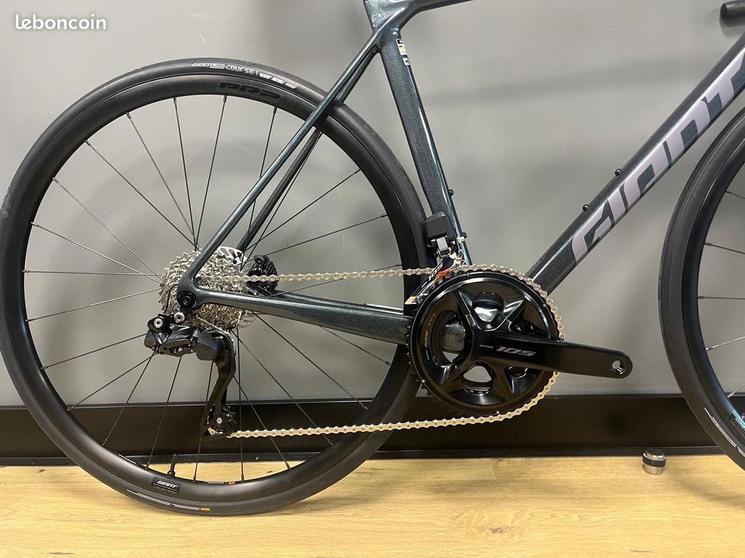 Cadre Vélo Giant TCR1 2005 – Taille 50 Cm – Fourche Carbone – RacinRoad – Occasion – À Réviser