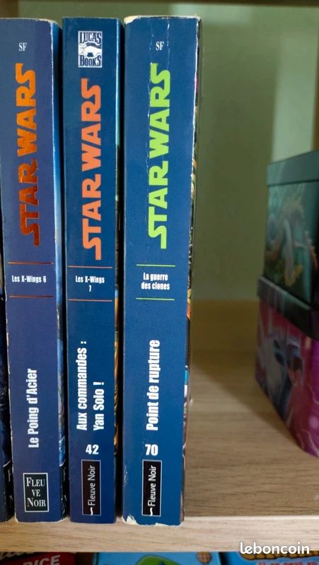 Livre Star Wars Point de rupture Fleuve noir (mauvais état) (image 3)