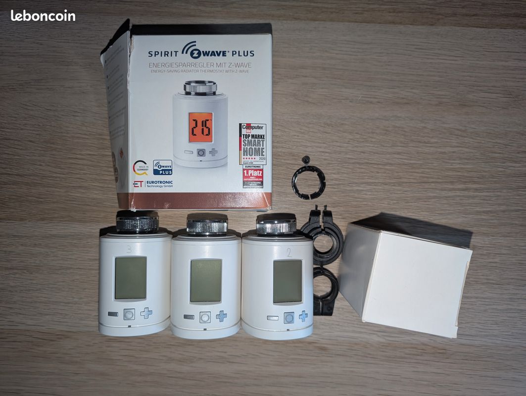Têtes Thermostatiques zwave Spirit (image 1)