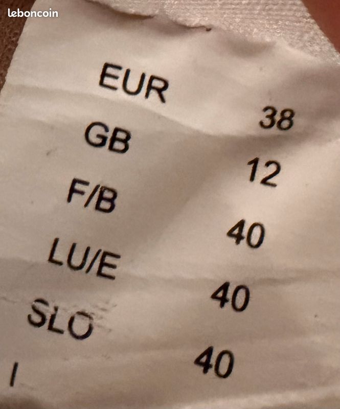 Robe de cérémonie longue Helline – NEUVE – Taille 40 – Beige Rose Poudré (image 12)