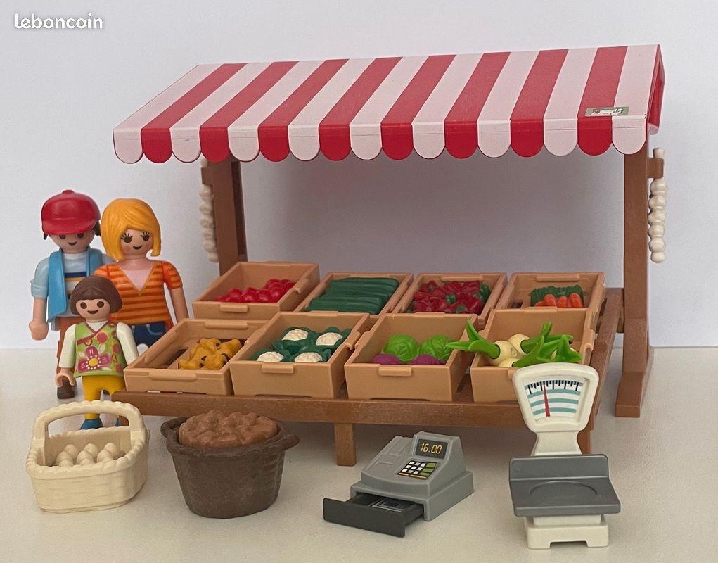 Playmobil Glacier et Marché : Lot 2 boîtes (image 5)