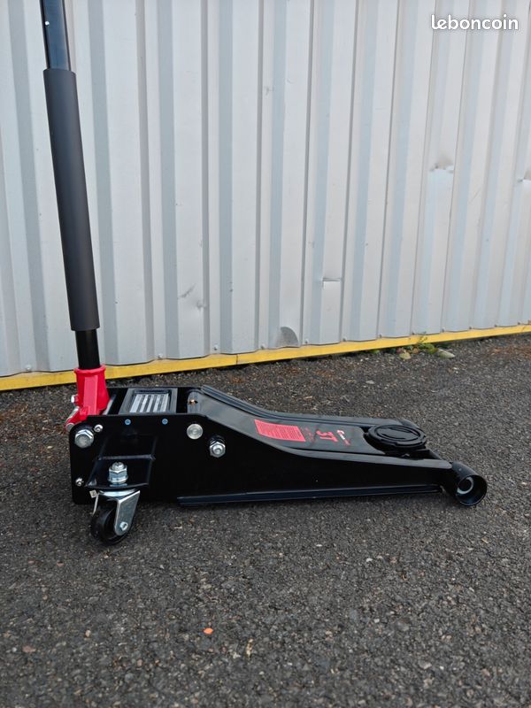 Cric Hydraulique Extra Plat 3 tonnes levée rapide (image 4)