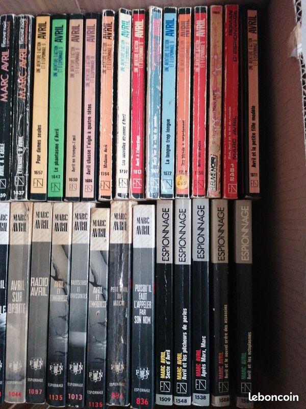 46 livres Espionnage Marc Avril (image 3)