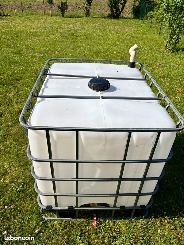 Tonne à eau / récupérateur d’eau 1000 L (image 4)