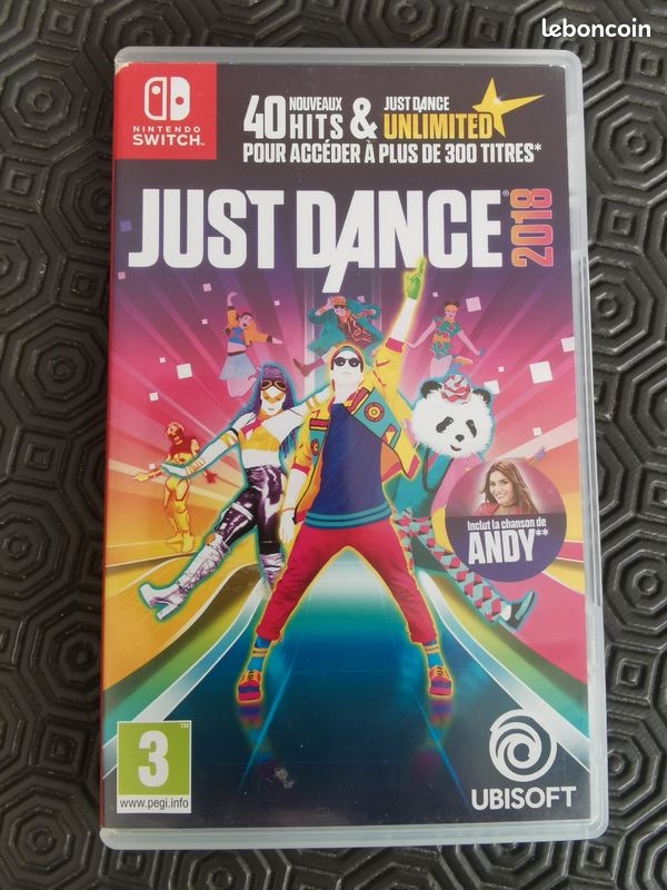 Jeu Nintendo Switch Just Dance 2018 - Version Française (J25) - État Comme Neuf - Ubisoft