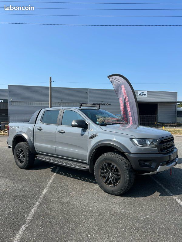 Ford ranger raptor avec treuil électrique intégré CTTE 5 places 38.325 HT GARANTIE 12 MOIS (image 2)