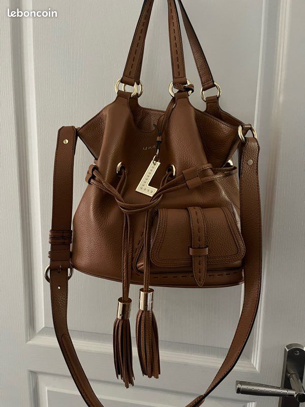 Sac seau Lancel Premier flirt camel grand modèle Accessoires