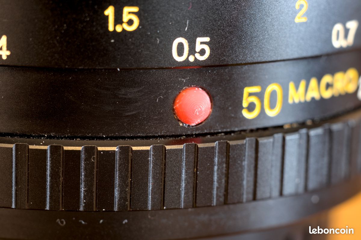 Bouton rouge pour objectifs Minolta - Pack de 20 (image 1)