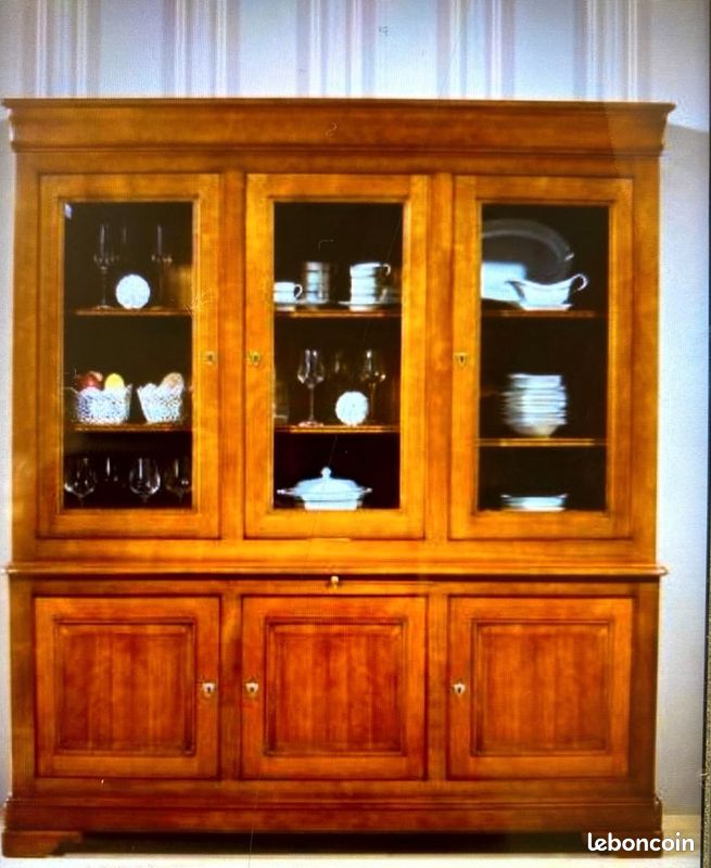 Vend ensemble de salle à manger matière en bois massif (image 1)