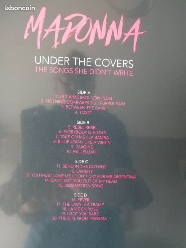 Madonna - X2 33t vinyles Transparent - Under The Covers (The Songs She Didn't Write) - Neuf & Scellé (image 4)