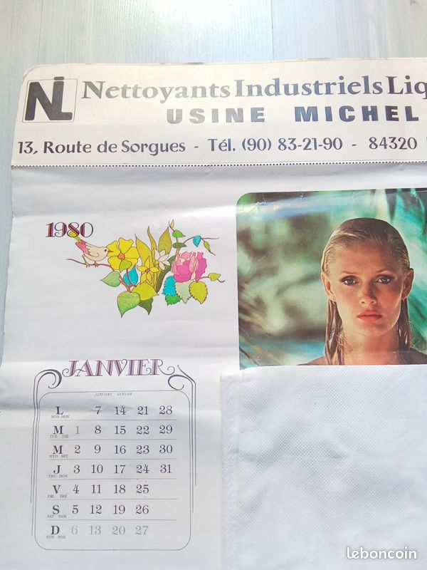 Calendrier De Poche Onze 80s – Au Choix – Équipe Colombie – Fabriqué En France