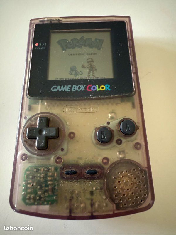 Game Boy Pocket + Pokémon Bleu – Console Nintendo Occasion