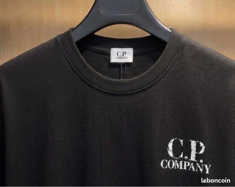 T-shirt /cp compagny / noir et blanc / taille S (image 2)