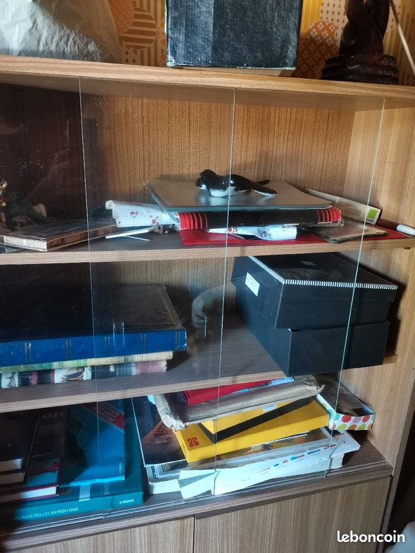 Vitrine bibliothèque meuble (image 2)